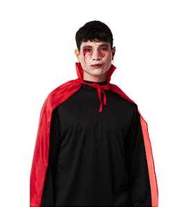 Fantasia Halloween Capa Vermelha Adulto Tam.Unico - Fantasia Super  (11)