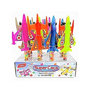 Docinhos no Tubo Super Caça Avião Caixa 132g - Capri