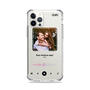 Capinha personalizada com foto e musica preferida