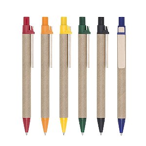 001 - Caneta Ecológica Papelão