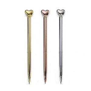 14553 - Caneta Metal Coração