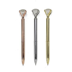 14555 - Caneta Metal Diamante