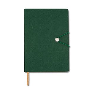 18519 - Caderneta Tipo Moleskine com Fecho