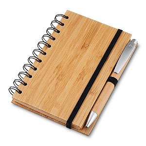 14660 - Bloco de Anotações Ecológico com Caneta