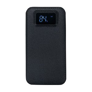 2032 - Power Bank Plástico com Indicador