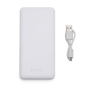4051 - Power Bank 10.000mAh com Carregamento via Indução ou via Cabo