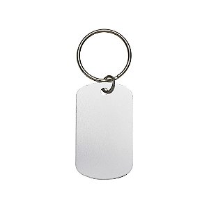 10201 - Chaveiro Metal Plaquinha