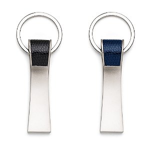 12025 - Chaveiro Metal Couro