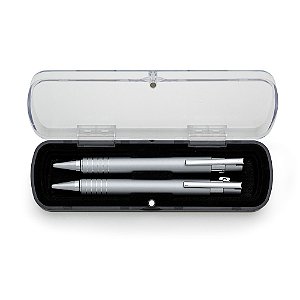 12609 - Conjunto Caneta e Lapiseira Semimetal