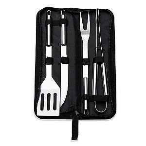 07444 - Kit Churrasco 4 peças