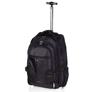 02098 - Mochila Nylon com Rodinhas