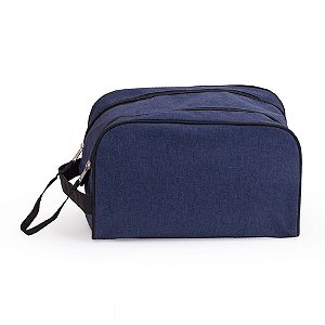 14430 - Necessaire Poliéster Zíper Duplo