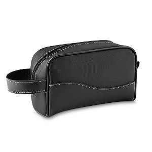 14572 - Necessaire de Couro Sintético e Nylon