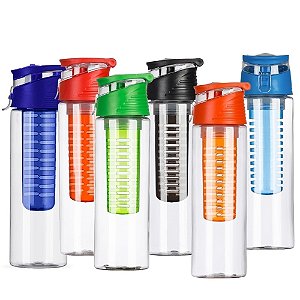 13764B - Squeeze Plástico 700ml com Infusor