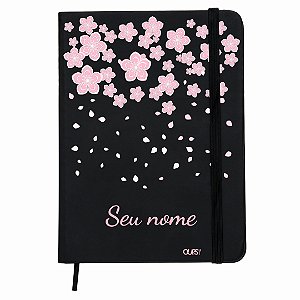 12514 - Moleskine Petalas Personalizado com Nome