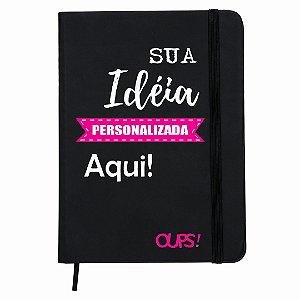 12514 - Moleskine Personalizado com Sua Arte