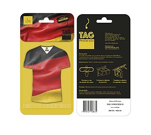 Tag Perfumado - Camiseta Alemanha - Cheirinho, Odorizante, Perfume para carros