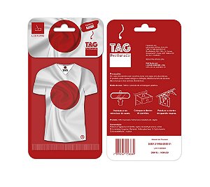 Tag Perfumado - Camiseta Japão - Cheirinho, Odorizante, Perfume para carros
