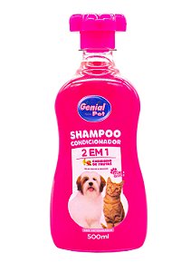 Shampoo Condicionador p/ Cães e Gatos Frutas 2 em 1 500ml