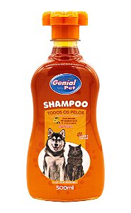 Shampoo p/ Cães e Gatos Todos os Pelos Maracujá e Castanha 500ml