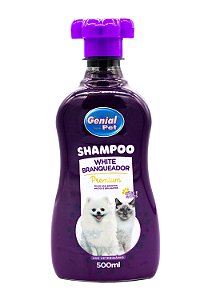 Shampoo White Branqueador Premium Cães e Gatos 500ml