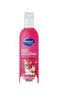 Deo Colônia p/ Cães e Gatos Fêmeas 110ml