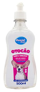 Gel Higienizador para Limpeza de Orelhas Otocão p/ Cães e Gatos 500ml