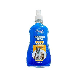Banho Seco Plus p/ Cães e Gatos 500ml