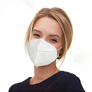 Máscara Respirador Pff2 - Pacote 100 Unidades