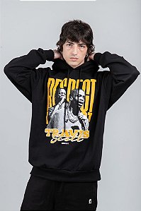 Blusa Moletom Vintage Travis Scott - Preto