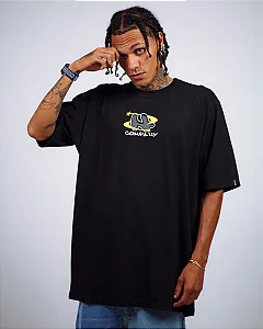 CAMISETA HYBE CLUB PRETA