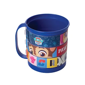 Caneca de Plástico Divertida 360ml - Patrulha Canina