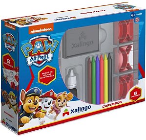 Carimbo Pedagógico Patrulha Canina 6 Peças - Xalingo Brinquedos