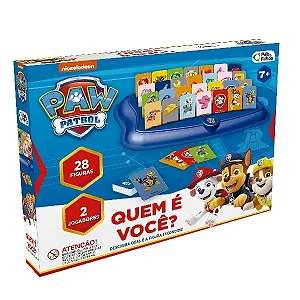 Jogo Quem é você? - Patrulha Canina