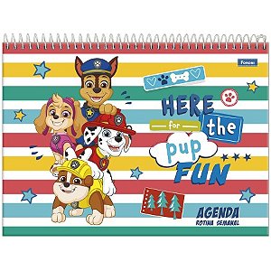 Agenda Rotina Semanal Patrulha Canina