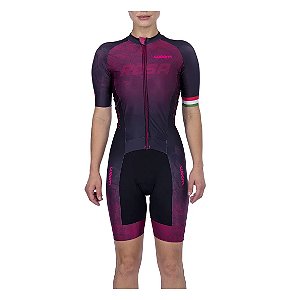 MACAQUINHO CICLISMO SUPREME ROSA WOOM Fem - 2021