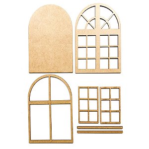 Mini Álbum Janela MDF - CSD91 - Carina Sartor