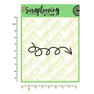 Carimbo Seta Loop - Scraplooving