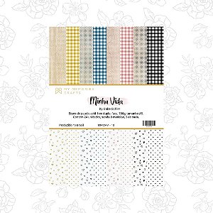 Colecao Minha Vida - Bloco A5 - My Memories Crafts
