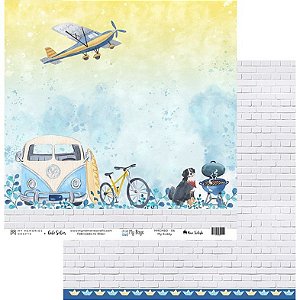 Coleção My Boys - Folha MMCMBO 06 - My Memories Crafts