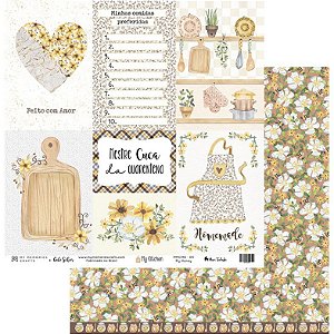 Coleção My Kitchen - Folha MMCMK 05 - My Memories Crafts