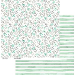 Coleção My Flower - Folha MMCMFL 03 - My Memories Crafts