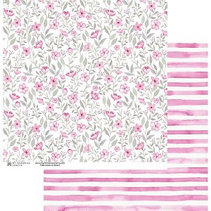 Coleção My Flower - Folha MMCMFL 05 - My Memories Crafts