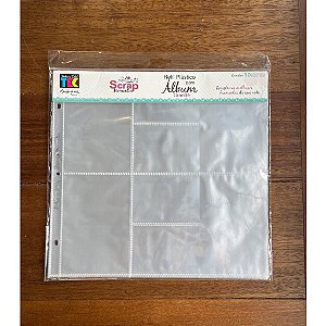 Refil Plástico - Photo Sleeves 31 x 33cm - Design D - TEC
