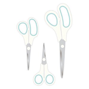 Kit de Tesouras - Scissors Office (3 Piece) - We R