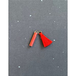 Tassel de Seda - 3cm - Vermelho