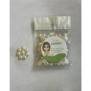 Meia Pérola Creme 8mm - 15gr