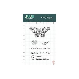 Colecao Nosso Encanto - Carimbo G Criando Memórias - Juju Scrapbook