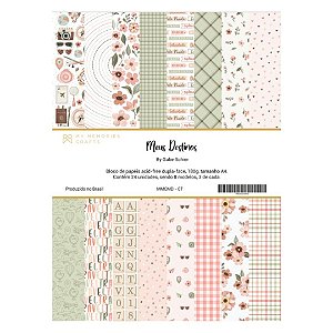 Colecao Meus Destinos - Bloco A4 - My Memories Crafts