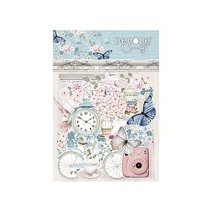 Coleção Doce Maria - Die Cuts Doce Maria (54 Elementos) - Decore Crafts